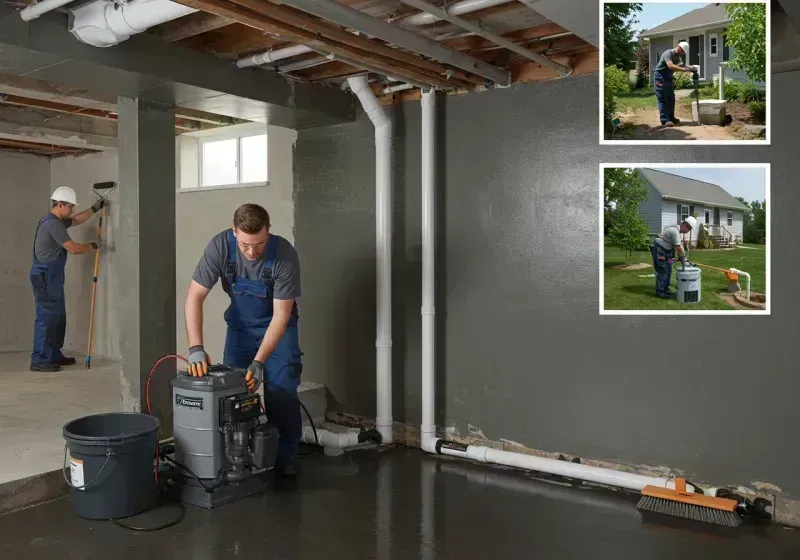 Basement Waterproofing and Flood Prevention process in Fox Lake, IL